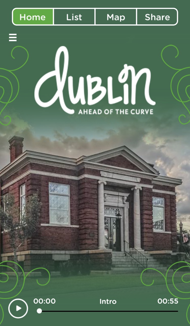 Visit Dublin GA Launches Downtown Dublin Mobile App Tour