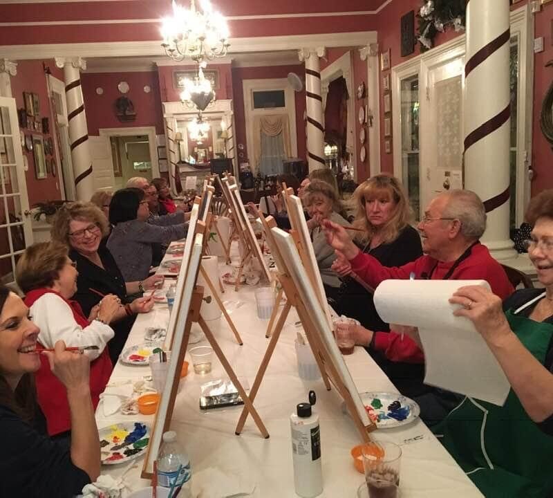 Paint Night Party at the Page House