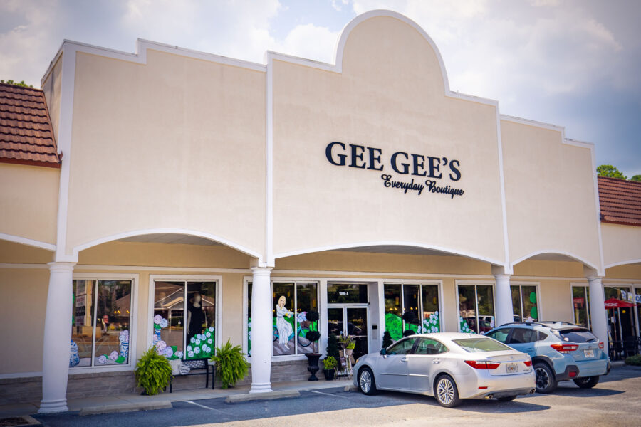 Front of Gee Gee's Boutique