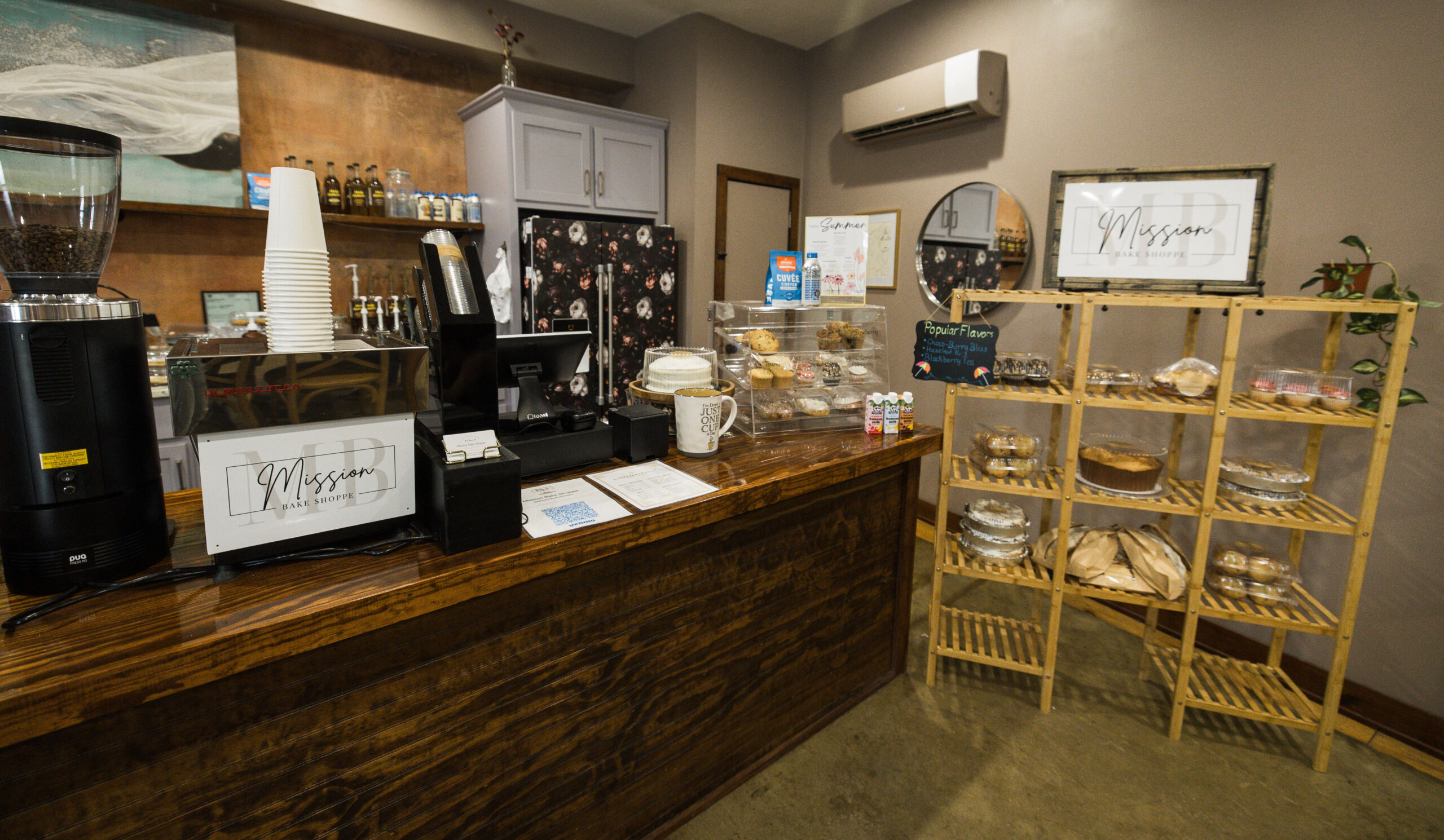 Front Counter of Mission Bake Shoppe