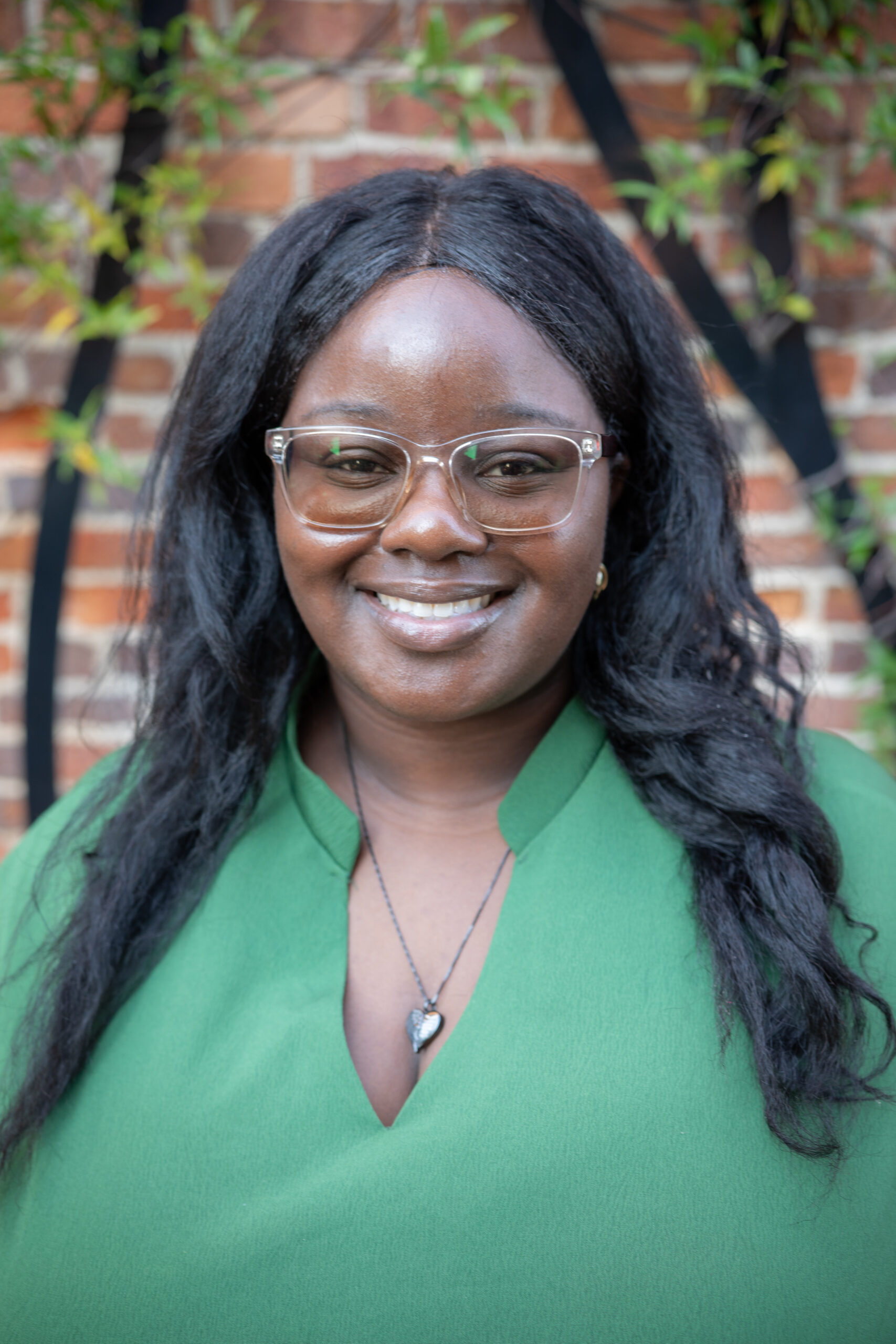 Visitors Center Coordinator Mercedes Hill at Jackson Plaza.