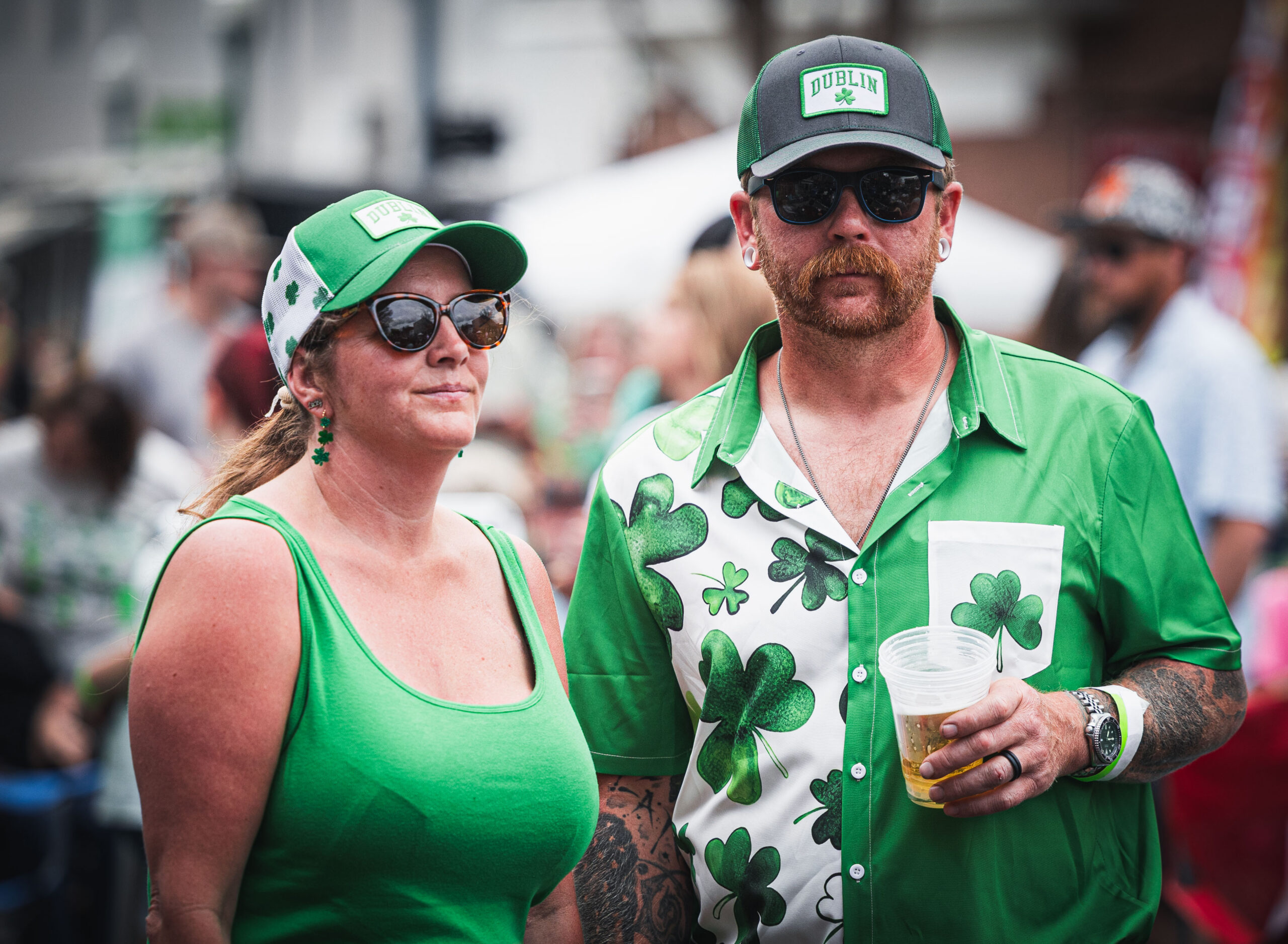 Sippin’ Among Shamrocks in Downtown Dublin GA
